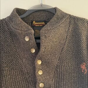 Browning Charcoal Knit sweater